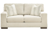 Maggie Birch Loveseat by Ashley at Eve Furniture