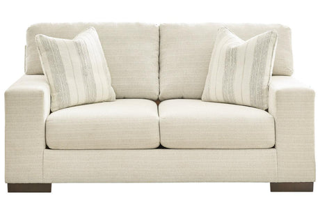 Maggie Birch Loveseat by Ashley at Eve Furniture