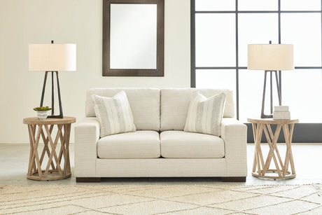 Maggie Birch Loveseat by Ashley at Eve Furniture