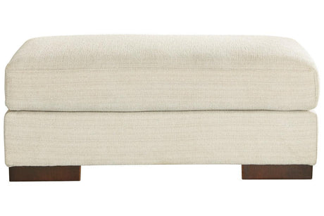 Maggie Birch Ottoman by Ashley at Eve Furniture