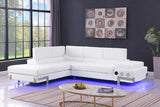 Magic (LED & Speaker) White Sectional by New Era Innovations at Eve Furniture
