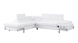 Magic (LED & Speaker) White Sectional by New Era Innovations at Eve Furniture