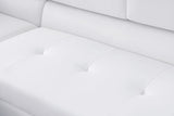 Magic (LED & Speaker) White Sectional by New Era Innovations at Eve Furniture