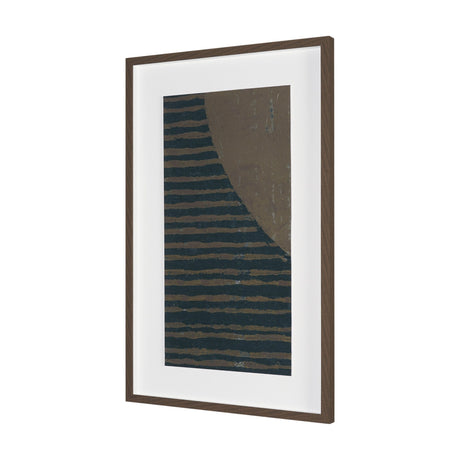 Magnitude II Abstract by Chad Warren a Hand Embellished Framed Print under Glass by Mercana at Eve Furniture