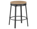 Magnolia 24″ Backless Counter Stool, Swivel, Set of 2