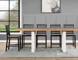 Magnolia 24-inch Height Two-Tone Counter Stool by Steve Silver at Eve Furniture