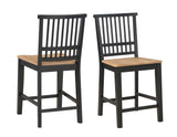 Magnolia 24-inch Height Two-Tone Counter Stool by Steve Silver at Eve Furniture