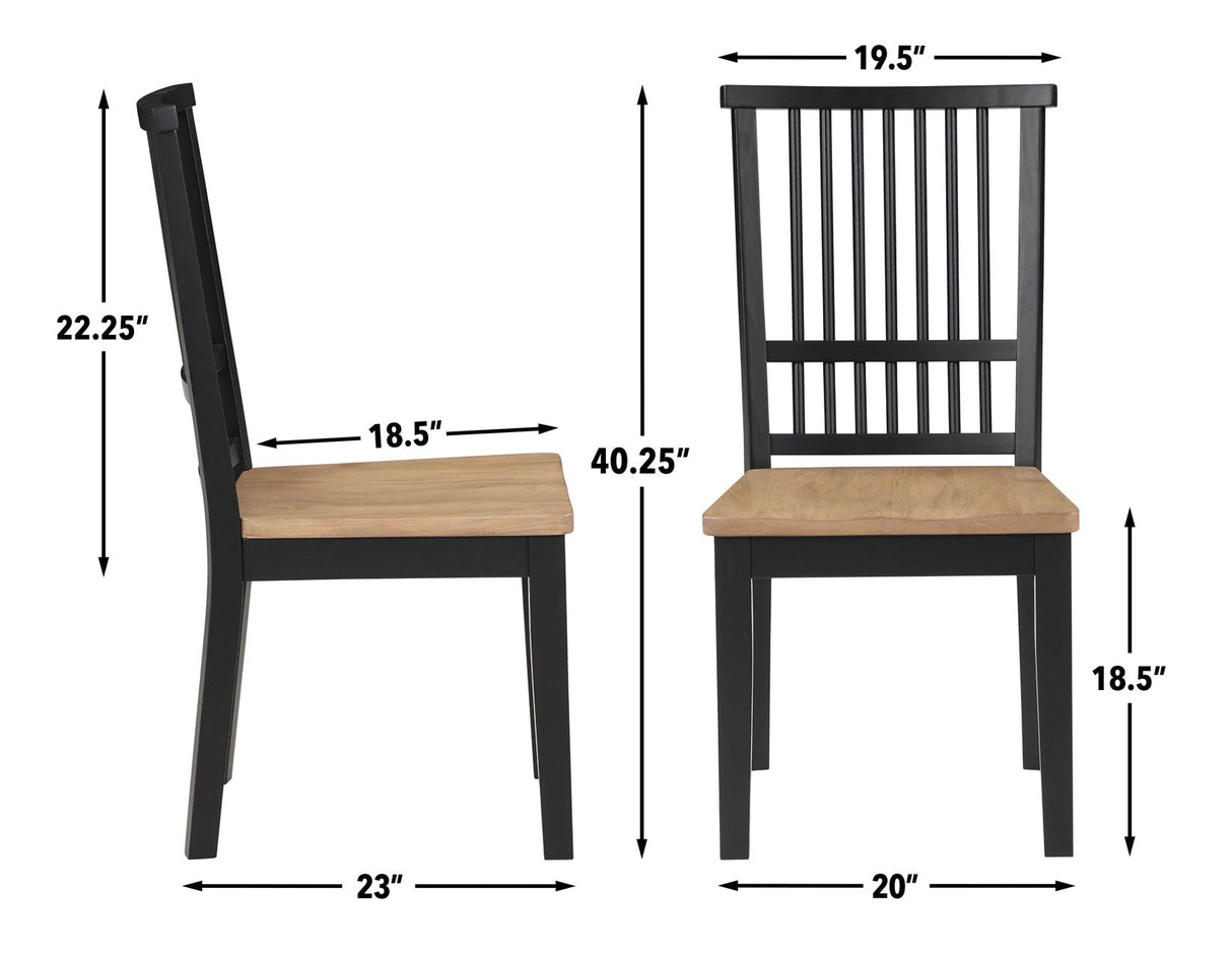 Magnolia 5-Piece 72-108-inch Dining Set