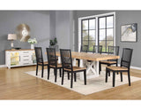 Magnolia 7-Piece 72-108-inch Dining Set(Table & 6 Side Chairs)