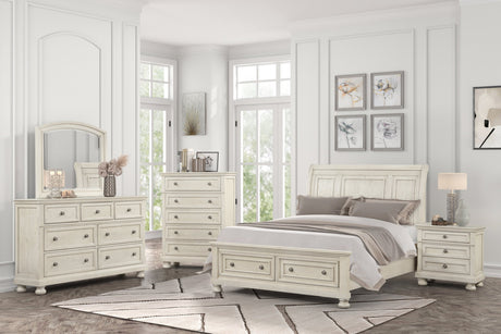 Magnolia Beige Platform Bedroom Set by Happy Homes at Eve Furniture