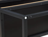 Magnolia Black Bookcase by Steve Silver at Eve Furniture