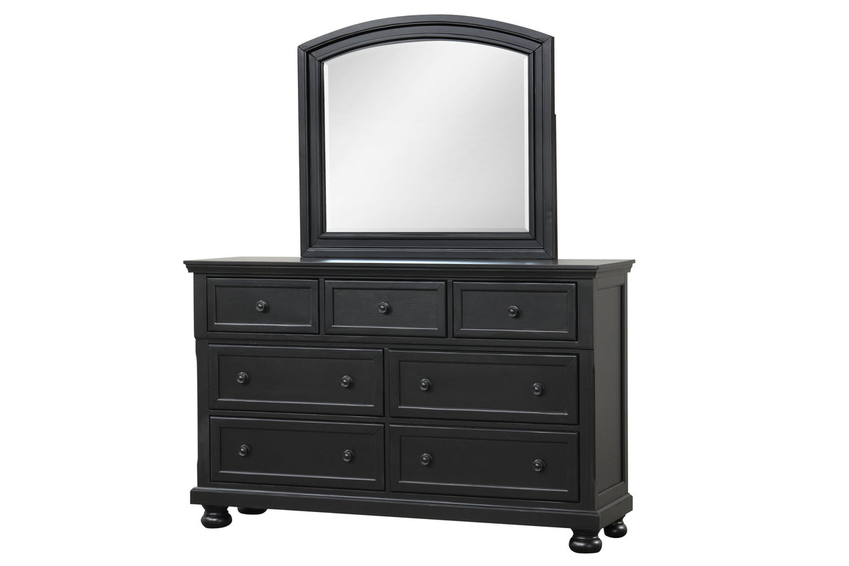 Magnolia Black Platform Bedroom Set by Happy Homes at Eve Furniture