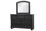 Magnolia Black Platform Bedroom Set by Happy Homes at Eve Furniture