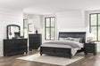 Magnolia Black Platform Bedroom Set by Happy Homes at Eve Furniture