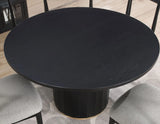 Magnolia Black Round Dining Room Set by Steve Silver at Eve Furniture