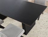 Magnolia Black/Gray Dining Room Set by Steve Silver at Eve Furniture