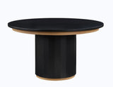 Magnolia Black/Gray Round Dining Room Set by Steve Silver at Eve Furniture