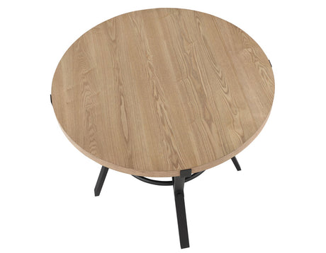 Magnolia Black/Light Sand Round Counter Height Dining Set by Steve Silver at Eve Furniture
