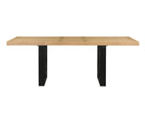 Magnolia Black/Natural Counter Height Dining Set by Steve Silver at Eve Furniture