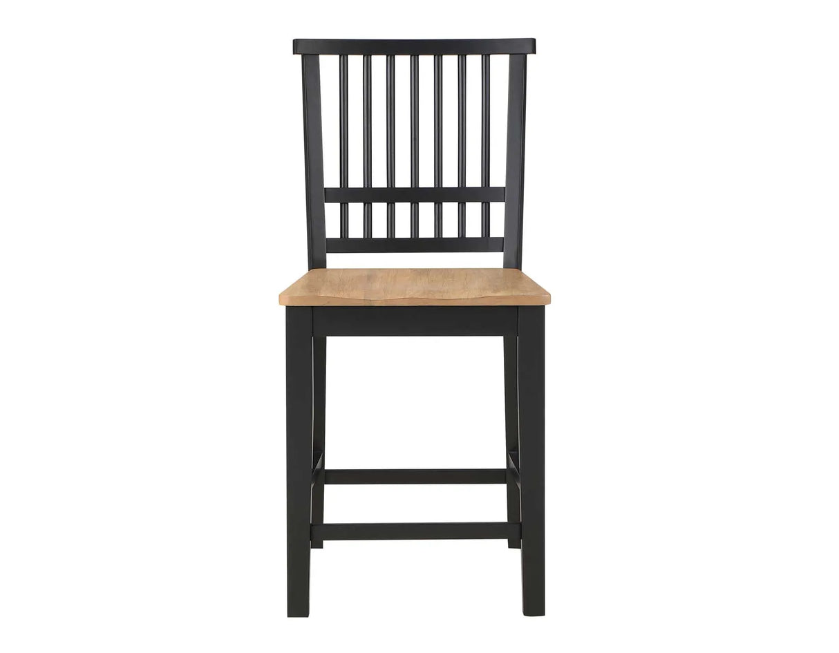 Magnolia Black/Natural Counter Height Dining Set by Steve Silver at Eve Furniture