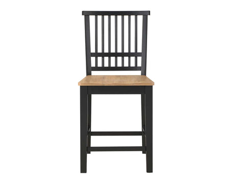Magnolia Black/Natural Counter Height Dining Set by Steve Silver at Eve Furniture