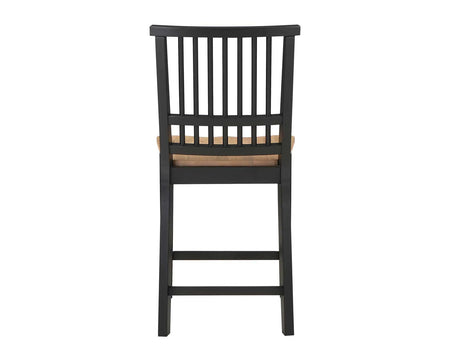Magnolia Black/Natural Counter Height Dining Set by Steve Silver at Eve Furniture