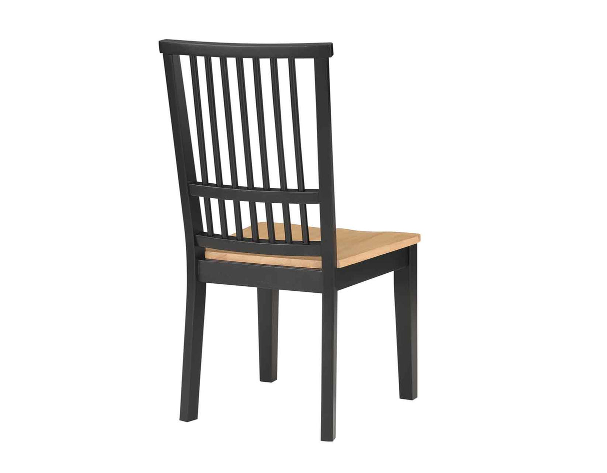 Magnolia Black/Sand Round Dining Room Set by Steve Silver at Eve Furniture