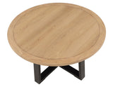 Magnolia Black/Sand Round Dining Room Set by Steve Silver at Eve Furniture