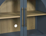 Magnolia Cathedral Doored Server, Dusty Blue Finish by Steve Silver at Eve Furniture