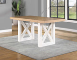 Magnolia Ebony/Natural Counter Height Dining Set by Steve Silver at Eve Furniture