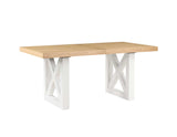 Magnolia Ebony/Natural Counter Height Dining Set by Steve Silver at Eve Furniture