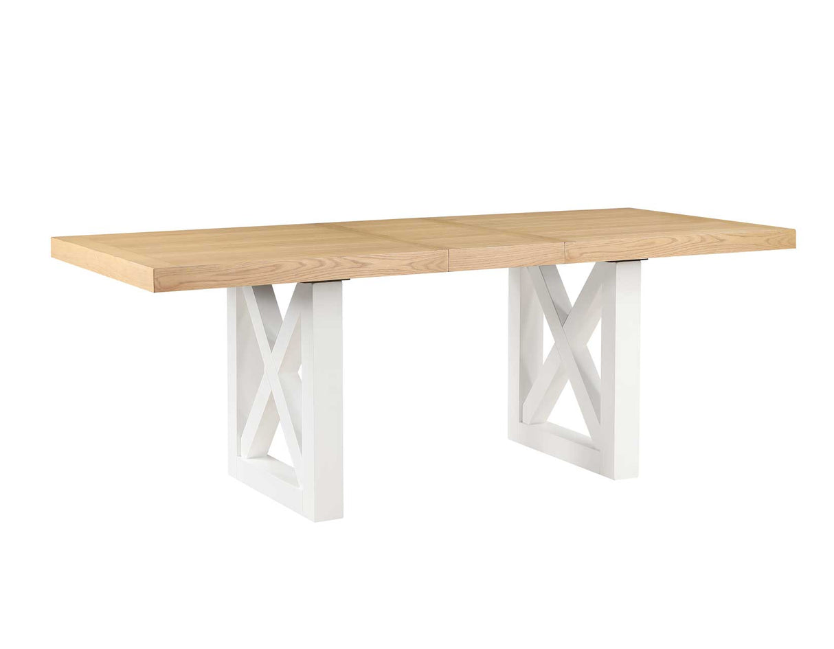 Magnolia Ebony/Natural Counter Height Dining Set by Steve Silver at Eve Furniture