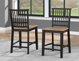 Magnolia Ebony/Natural Counter Height Dining Set by Steve Silver at Eve Furniture