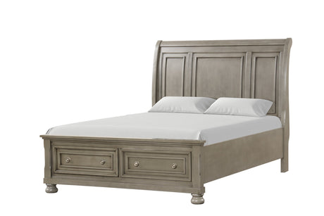 Magnolia Grey Platform Bedroom Set by Happy Homes at Eve Furniture