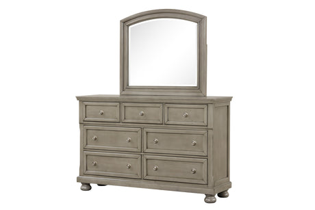Magnolia Grey Platform Bedroom Set by Happy Homes at Eve Furniture