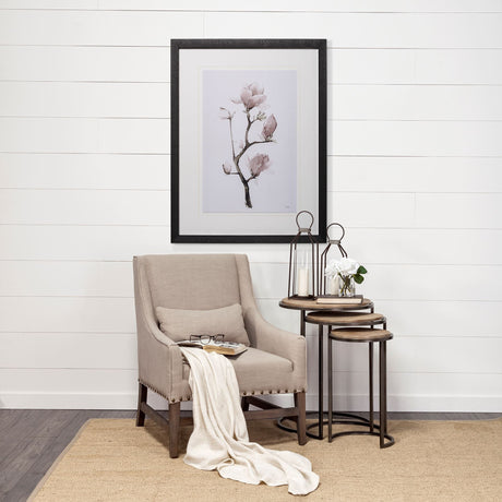 Magnolia I by Gabrielle C a Framed Art Print Matted under Glass by Mercana at Eve Furniture