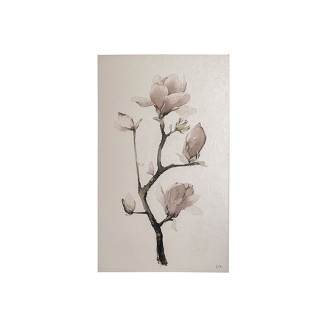 Magnolia I by Gabrielle Campbell a Hand Embellished Textured Canvas by Mercana at Eve Furniture