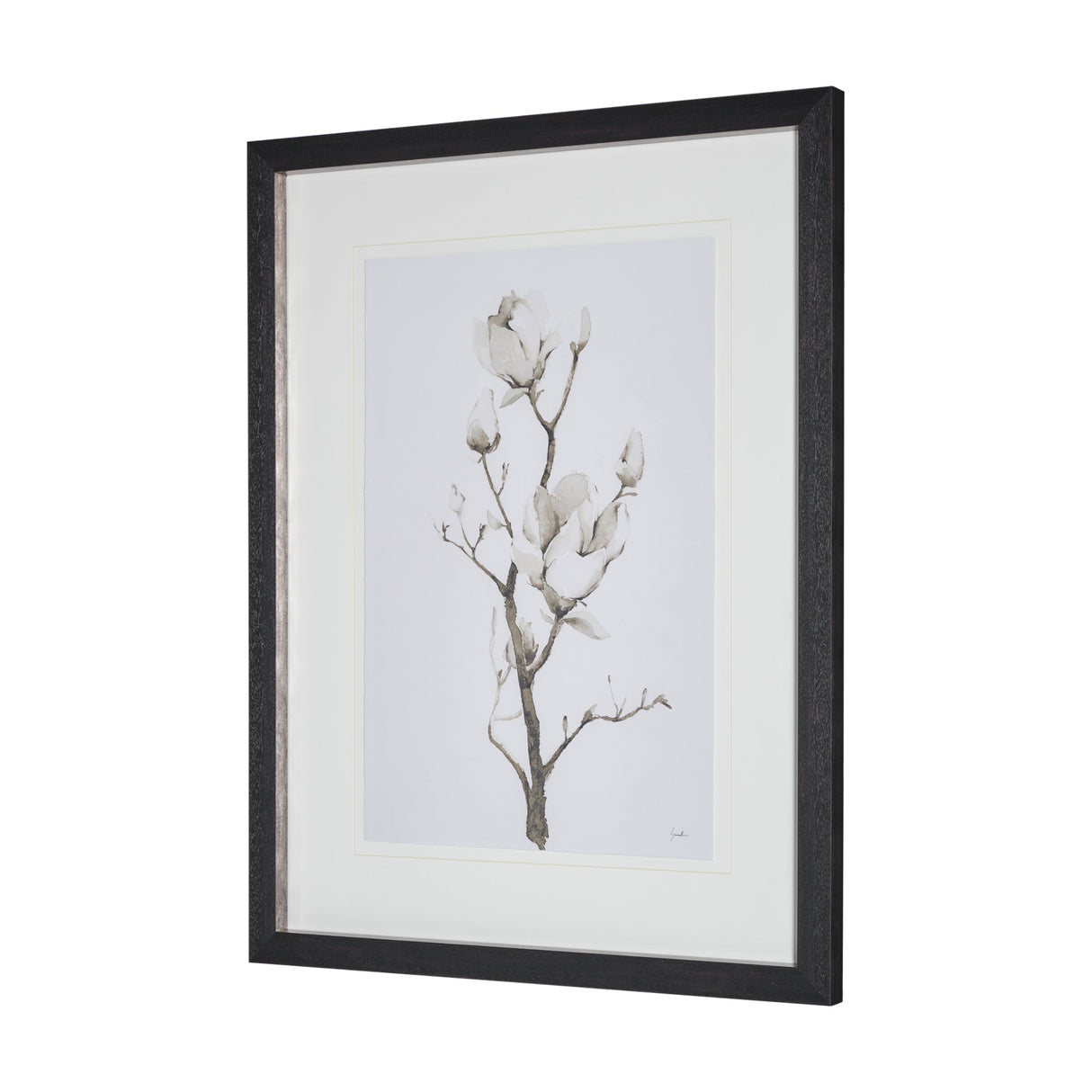 Magnolia II by Gabrielle C a Framed Art Print Matted under Glass by Mercana at Eve Furniture