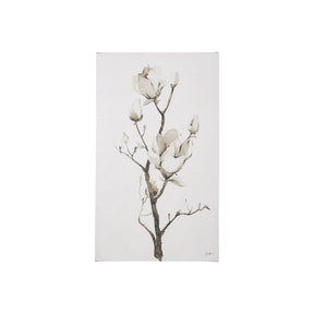 Magnolia II by Gabrielle Campbell a Hand Embellished Textured Canvas by Mercana at Eve Furniture