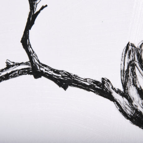 Magnolia II by Mercana Studio a Hand Embellished Textured Canvas by Mercana at Eve Furniture