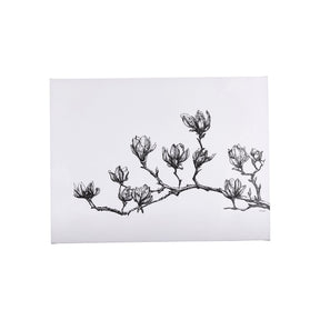 Magnolia II by Mercana Studio a Hand Embellished Textured Canvas by Mercana at Eve Furniture