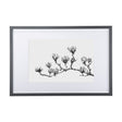 Magnolia II by Mercana Studio a Hand Embellished Textured Framed Art Print Matted under Glass by Mercana at Eve Furniture