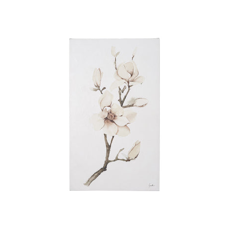 Magnolia III by Gabrielle Campbell a Hand Embellished Textured Canvas by Mercana at Eve Furniture