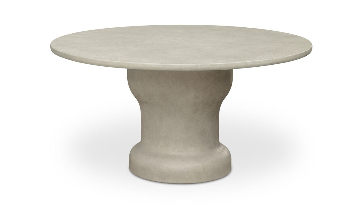 Magnolia Outdoor Dining Table Cream by Moe's Home at Eve Furniture