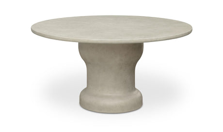 Magnolia Outdoor Dining Table Cream by Moe's Home at Eve Furniture