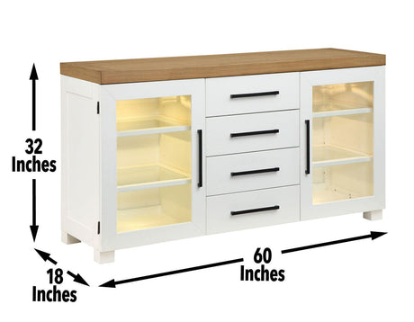 Magnolia Server by Steve Silver at Eve Furniture