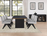 Magnolia Side Chair, Black by Steve Silver at Eve Furniture