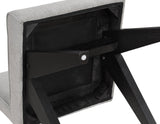 Magnolia Side Chair, Black by Steve Silver at Eve Furniture