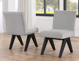 Magnolia Side Chair, Black by Steve Silver at Eve Furniture