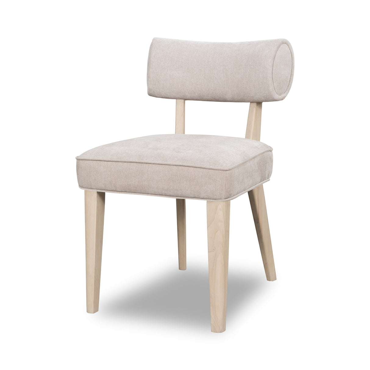 Magnolia Wood Frame Upholstered Dining Chair in Brown Sugar Chenille (Set of 2) by Modus Furniture at Eve Furniture